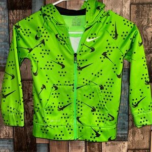 Nike Lime Green Dri-FIT Jacket